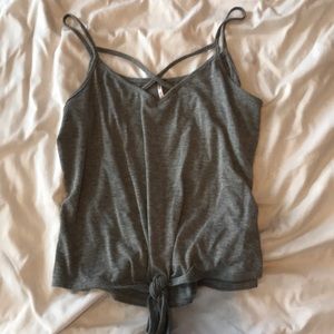 (Unknown store) grey cropped tank